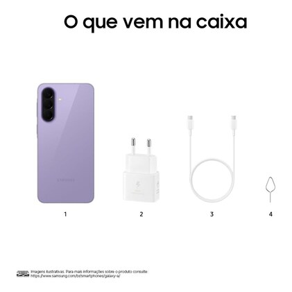 Celular Samsung Galaxy A57 5G 128GB, 8GB RAM, Câmera Tripla de até 50MP OIS, Selfie de 12MP Video HDR, IP68, Tela Super AMOLED 6.7", NFC, Recursos AI, Até 6 Atualizações de Android e Segurança (Lilás) — imagem 13