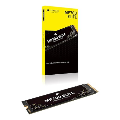 Corsair SSD MP700 Elite 2TB PCIe 5.0 x4 NVMe M.2 – Até 10.000 MB/s – Alta Densidade 3D TLC NAND – M.2 2280 – Compatível com DirectStorage – Preto — imagem 9