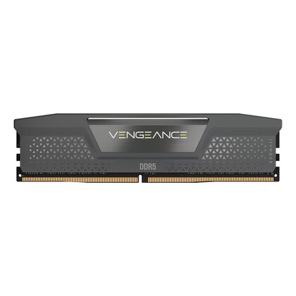 CORSAIR Vengeance DDR5 16GB (1 x 16GB) Até 6000MHz AMD Intel RAM | Memória de jogos de mesa, compatível com AMD EXPO e Intel XMP 3.0, CL36, cinza, CMK16GX5M1E6000Z36 — imagem 1