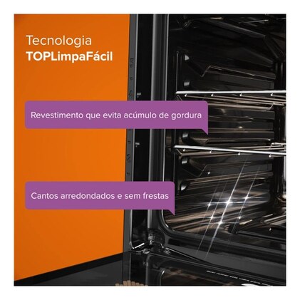 Forno de Embutir Elétrico Continental 50L com TOPLimpaFácil (OC4EM) 220v — imagem 7