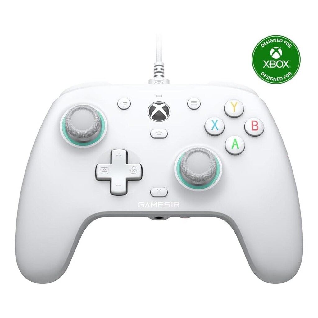 GameSir G7 SE Controle com Fio para PC, Xbox One, Xbox Series X|S, Gamepad para Jogos Plug and Play com Joysticks Hall/Gatilho Hall, Conector de Audio de 3,5 mm