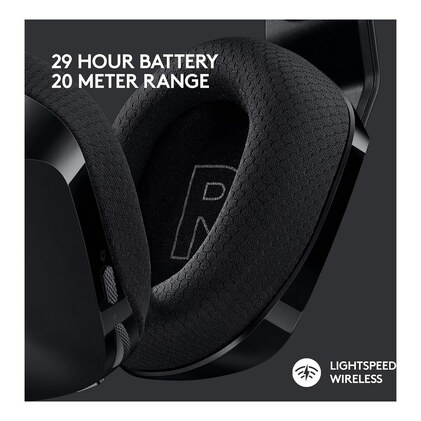 Headset Gamer Sem Fio Logitech G733 7.1 Dolby Surround com Tecnologia Blue VO!CE, RGB LIGHTSYNC, Drivers de Áudio Avançados e Bateria Recarregável para PC e PlayStation - Preto — imagem 4