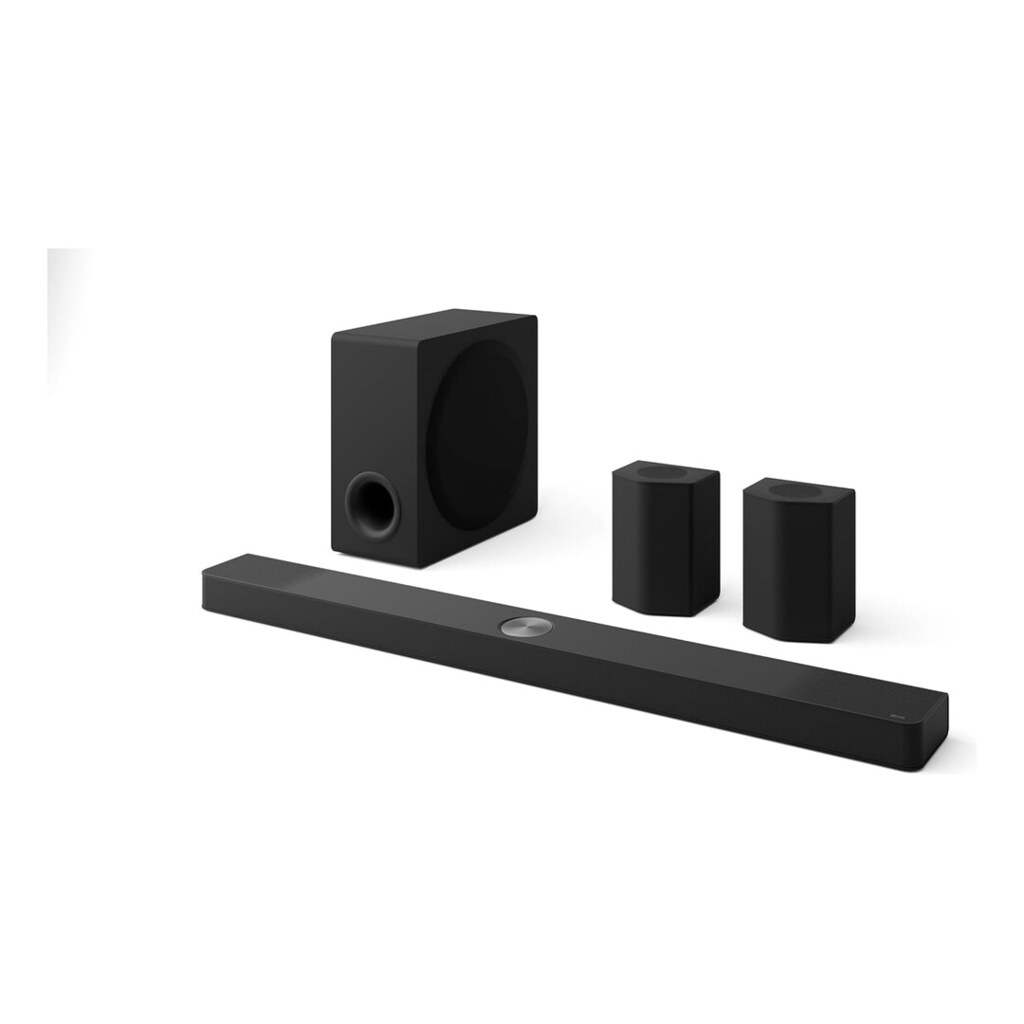 Home Teather Soundbar LG 810W RMS, Dolby Atmos, 9.1.5 Canais, Caixas de Som Traseiras - S95TR