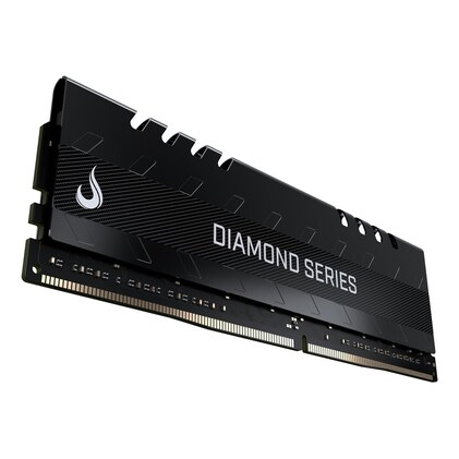 Memória RAM Rise Mode Diamond Series 16GB 3200Mhz DDR4 para Desktop 1.35v, CL19, Preto - RM-D4-16G-3200D — imagem 1
