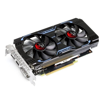 PCYES PLACA DE VIDEO NVIDIA GEFORCE GTX 1660 SUPER GDDR6 6GB 192BITS DUAL-FAN GRAFFITI SERIES - PA1660S6GR6DF - Cor: Preto — imagem 2