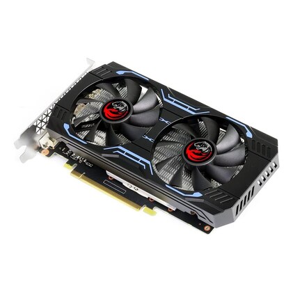 PCYES PLACA DE VIDEO NVIDIA GEFORCE GTX 1660 SUPER GDDR6 6GB 192BITS DUAL-FAN GRAFFITI SERIES - PA1660S6GR6DF - Cor: Preto — imagem 3