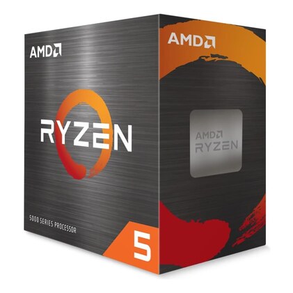 Processador AMD Ryzen 5 5500 100100000457BOX, Cerâmica cinza — imagem 1