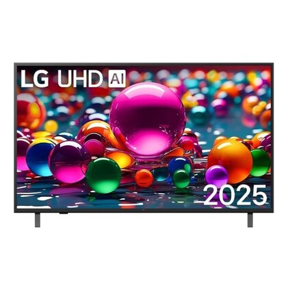Smart TV LG UHD AI UA75 50 polegadas HDR10 Pro Processador α7 AI Ger 8 webOS 25