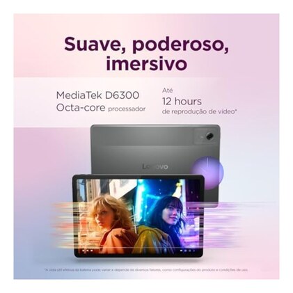 Tablet Lenovo Idea Tab 11" 90Hz - Octa-Core, 4GB RAM, 128GB, Wi-Fi 5, Android 15, Caneta e Capa — imagem 8