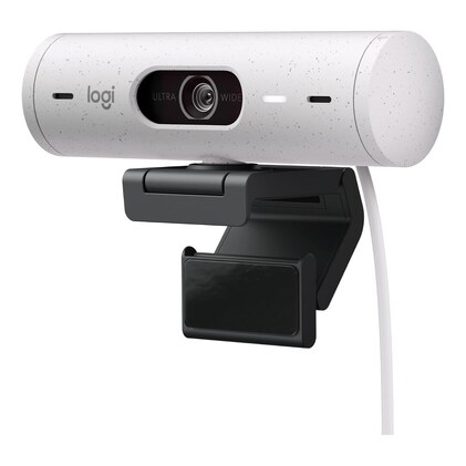 Webcam Full HD Logitech Brio 500, Câmera para PC com Microfones Duplos, Privacidade Integrada, RightLight 4 e Enquadramento Automático - Grafite — imagem 13